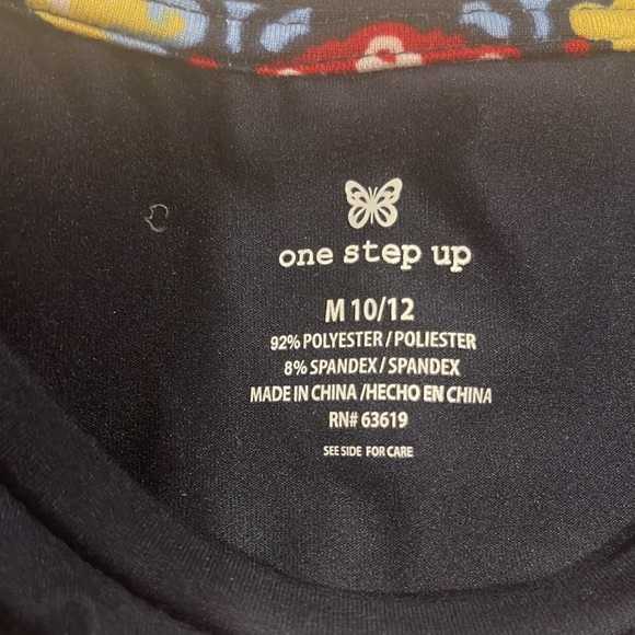 One step up long sleeve high low tunic, girls M 10/12 - Picture 6 of 8